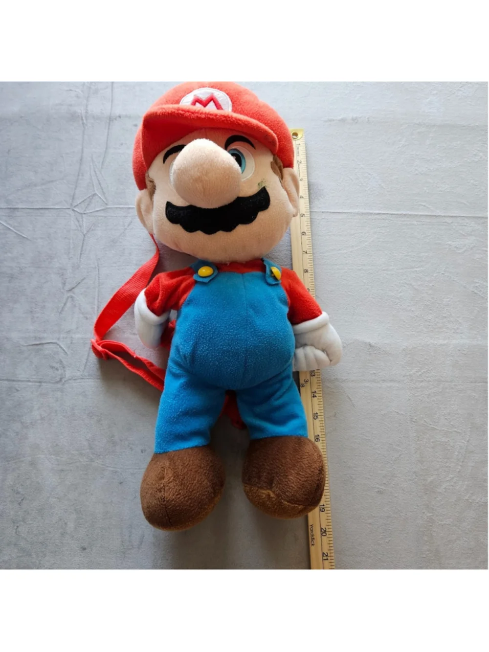 Super Mario Brothers Red Blue Nintendo Backpack Bag 18